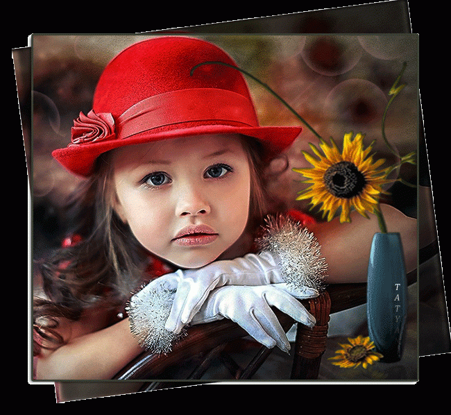Фото маленькой девочки в шляпке