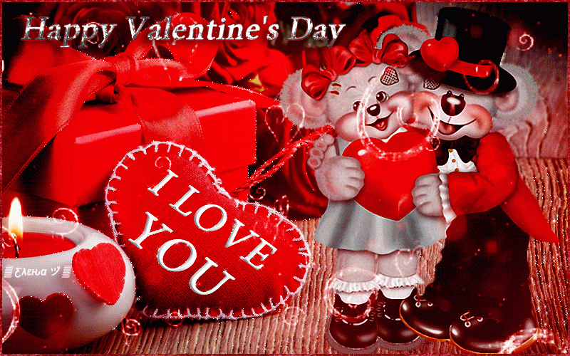 Мишки Тедди – Happy Valentine’s Day