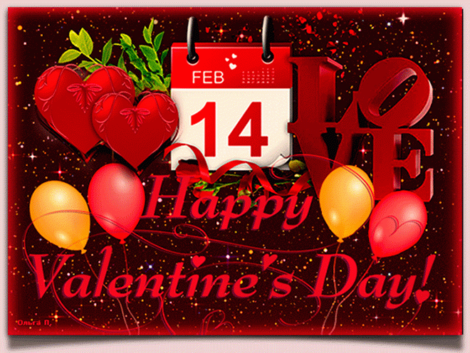 February 14 – Happy Valentines Day !