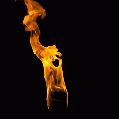 Огонь факела