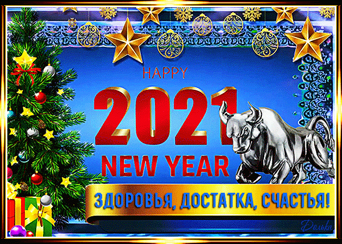 Happy 2021 New Year ! Здоровья, счастья, достатка !