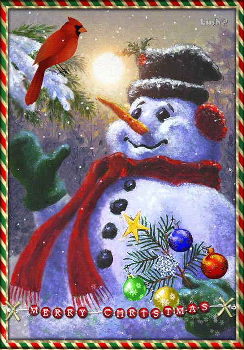 Merry Christmas – Большой снеговик