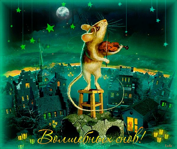 Волшебных снов !
