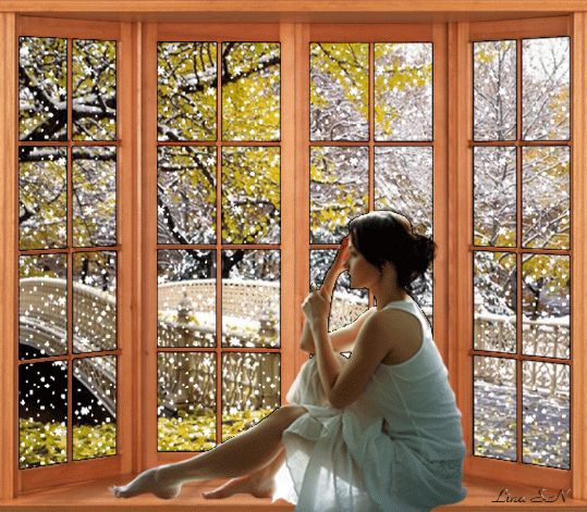 Первый снег в октябре