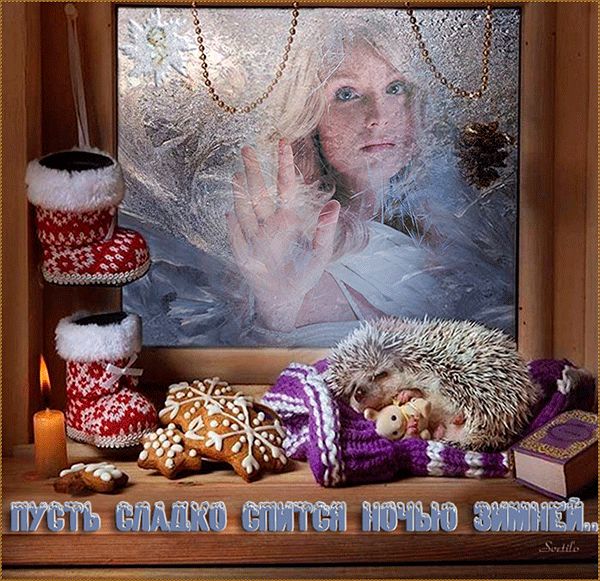 Пусть сладко спится ночью зимней