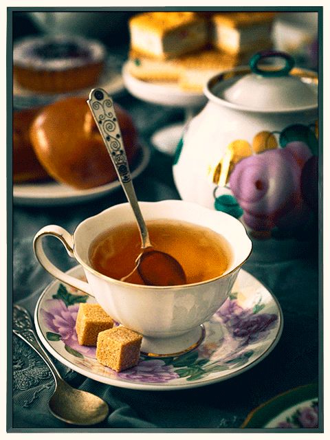 Добрый день, чашка чая