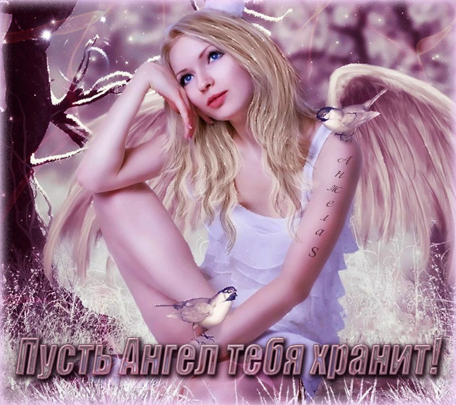Пусть Ангел тебя хранит !