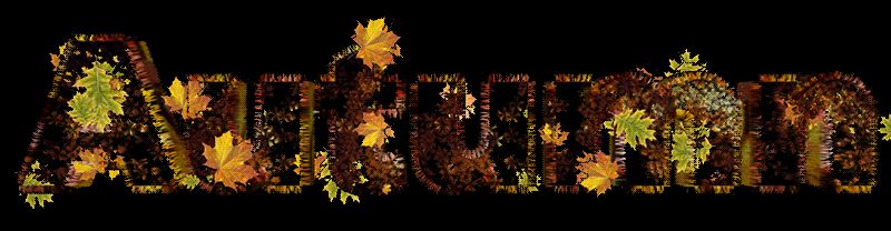 Lettering Autumn