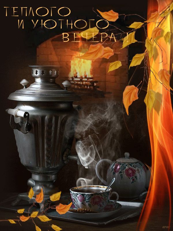 Теплого и уютного вечера