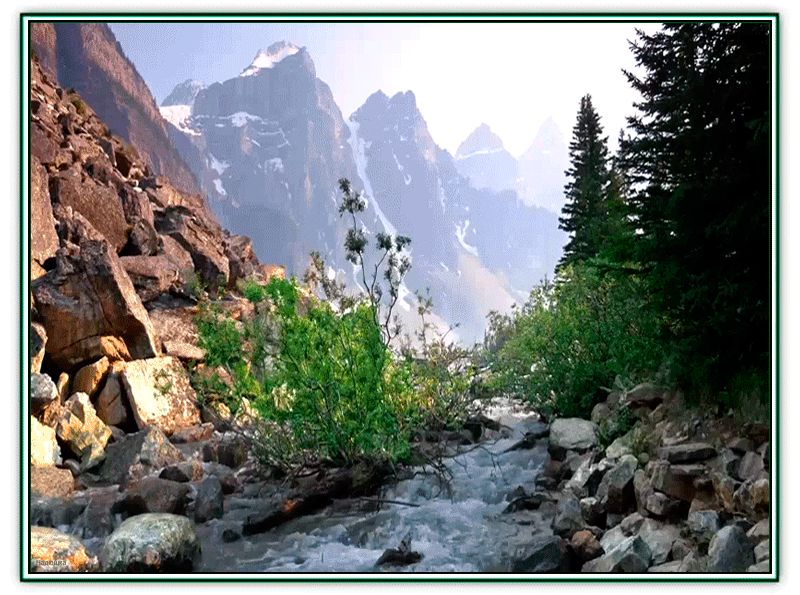 Пейзаж в горах