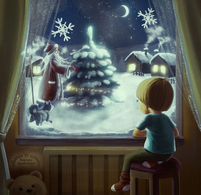 А у нас во дворе Новый год