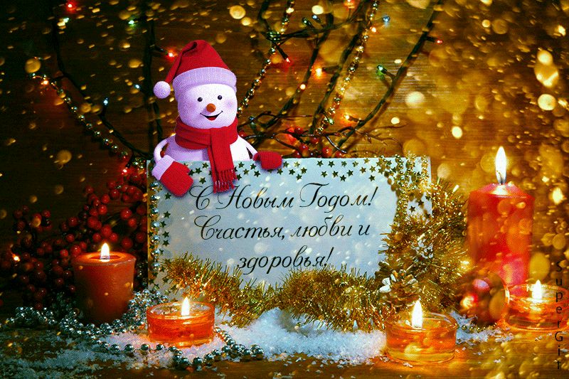 Счастья, любви и здоровья в Новом году !