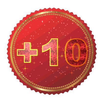 3D медаль: +10