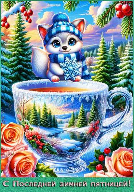С Последней зимней пятницей !
