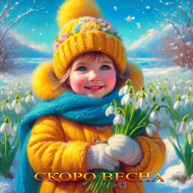 Анимации Скоро весна !