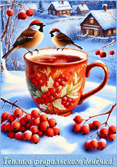Тёплого февральского денёчка !
