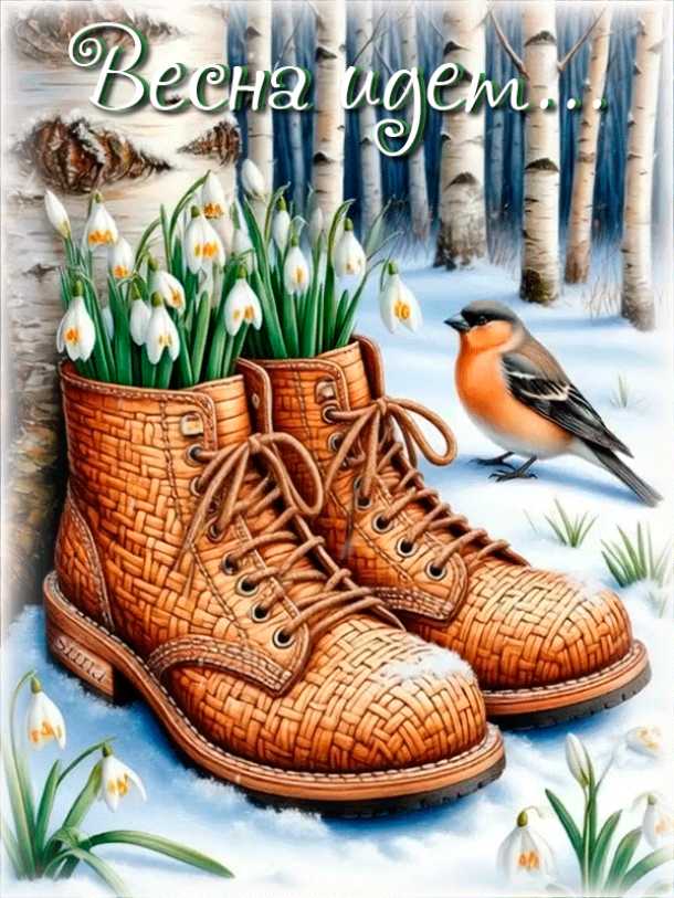 Картинка на тему “Весна идет…”