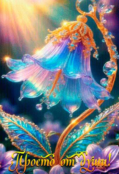 Просто от души ! Хрустальный цветок