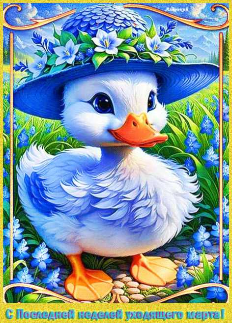 С Последней неделей уходящего марта !