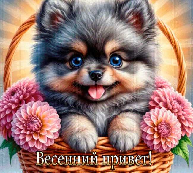 Весенний привет !