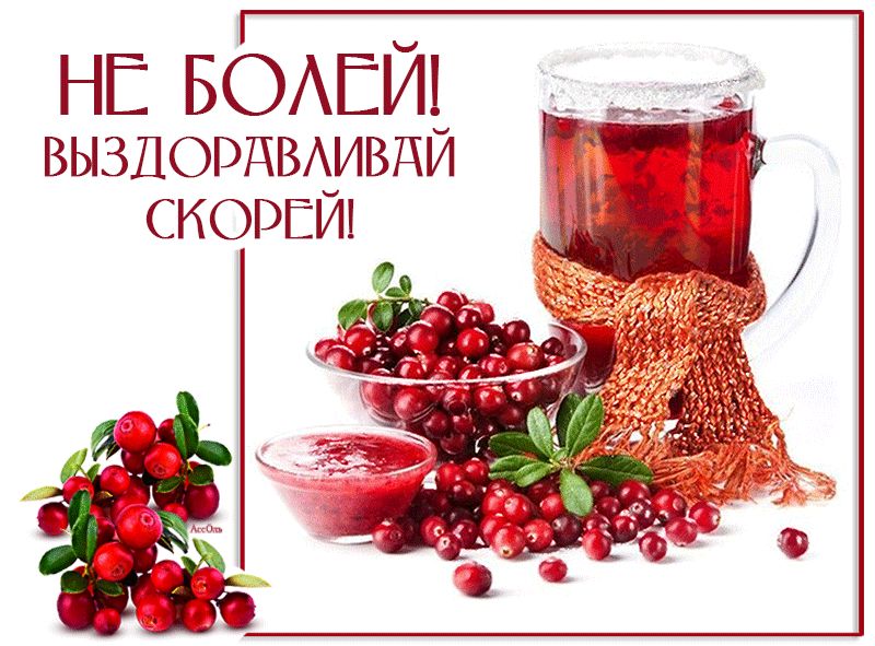Не болей ! Выздоравливай скорей !