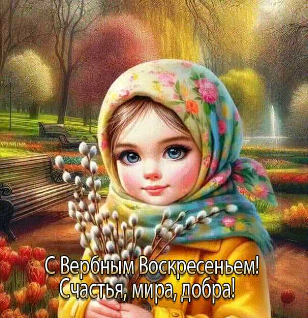 С Вербным Воскресеньем ! Счастья, мира добра !