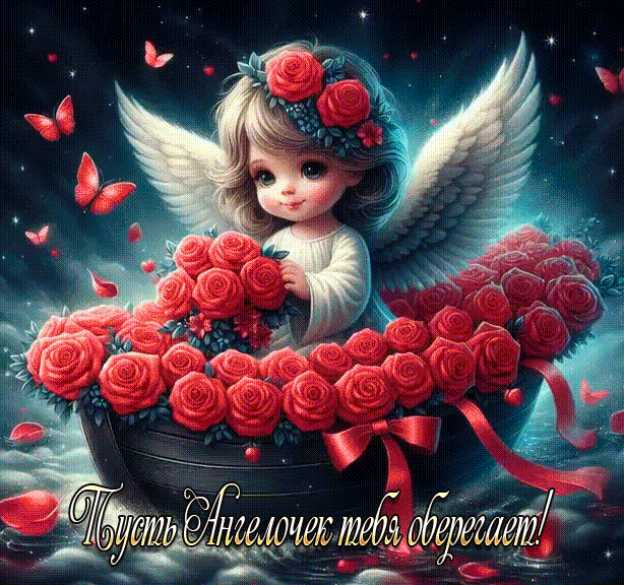 Пусть ангел оберегает тебя !