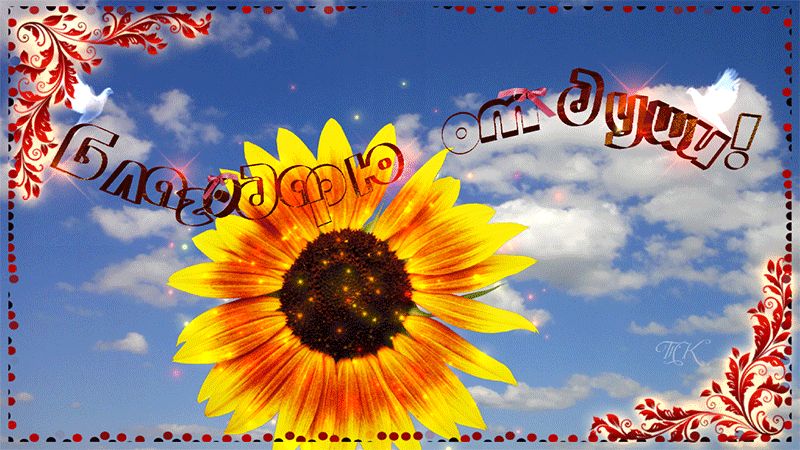 Анимация Благодарю от души !