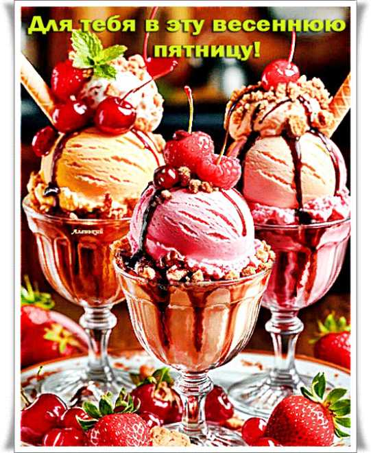 Для тебя в эту весеннюю пятницу !