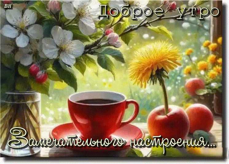 Доброе Утро ! Анимационная картинка