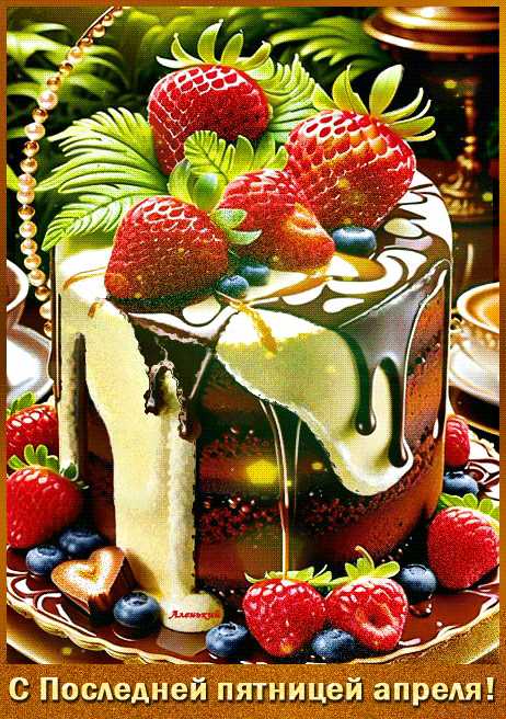 С Последней апрельской пятницей !