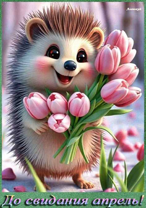 До свидания апрель !