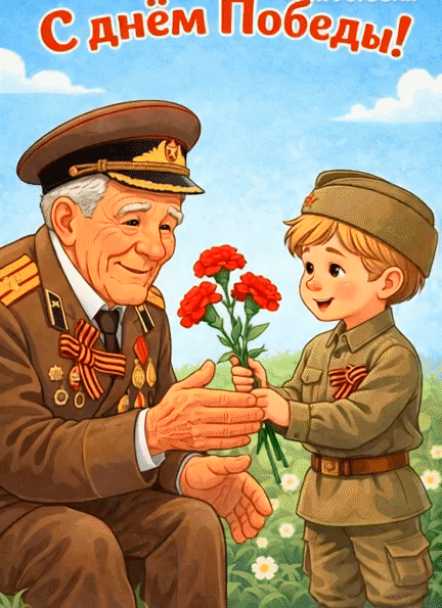 Гиф с днем победы !