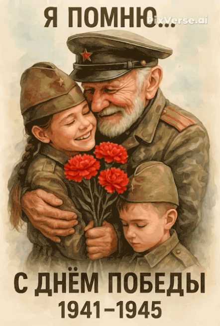 Я помнюС Днем Победы !