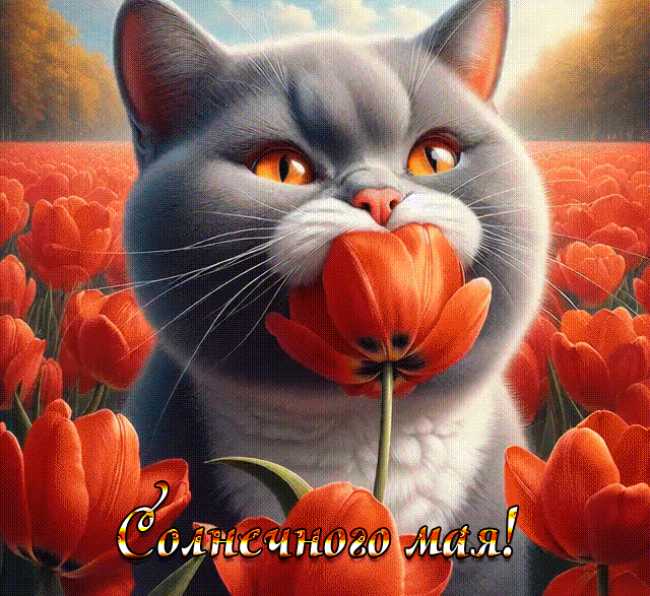 Солнечного мая !