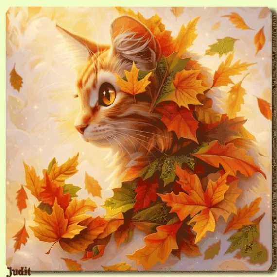 Осенний кот