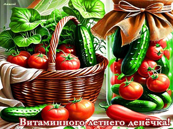 Витаминного летнего денёчка !