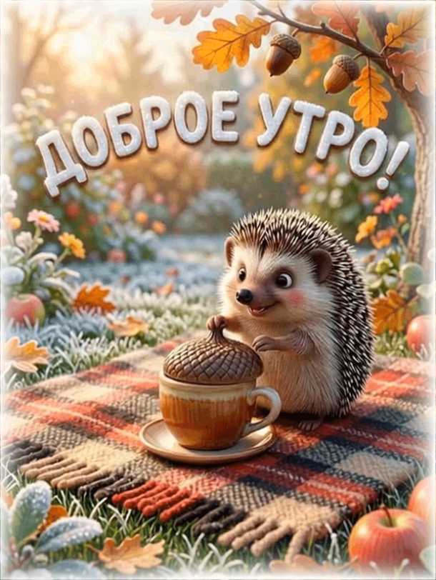 Доброе Утро ! Открытка гиф