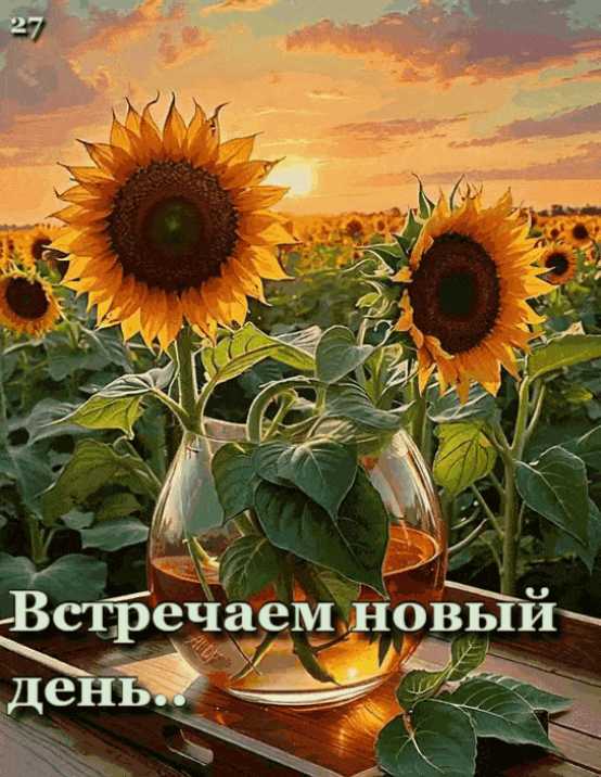Встречаем Новый День ! Картинка