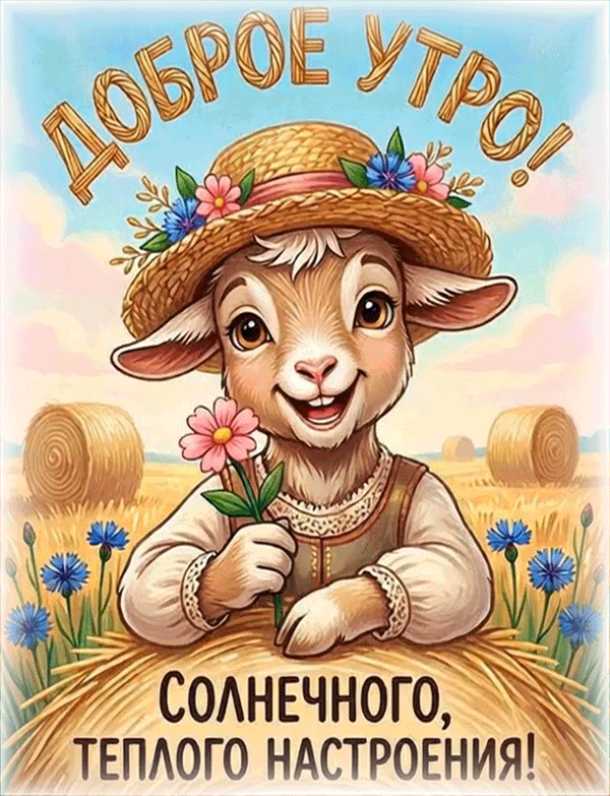 Поздравление доброе утро !