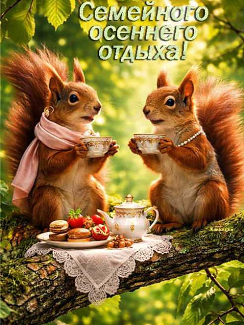 Семейного осеннего отдыха !