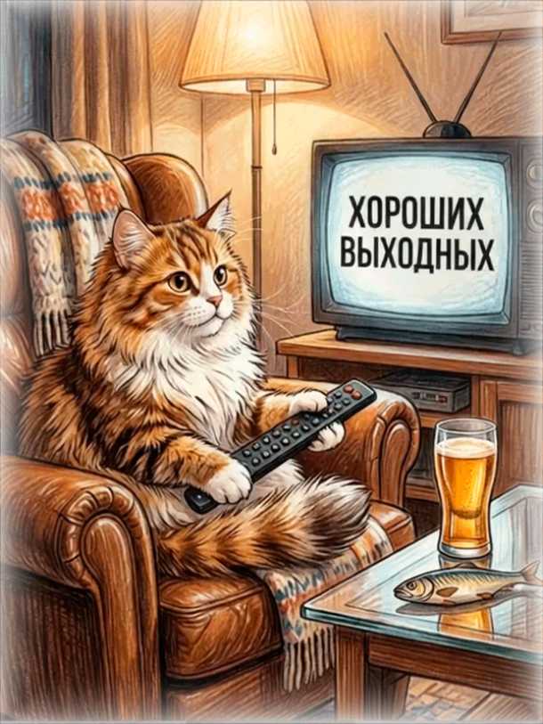 ХОРОШИХ ВЫХОДНЫХ !
