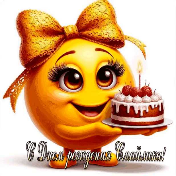 С Днем рождения Смайлика !