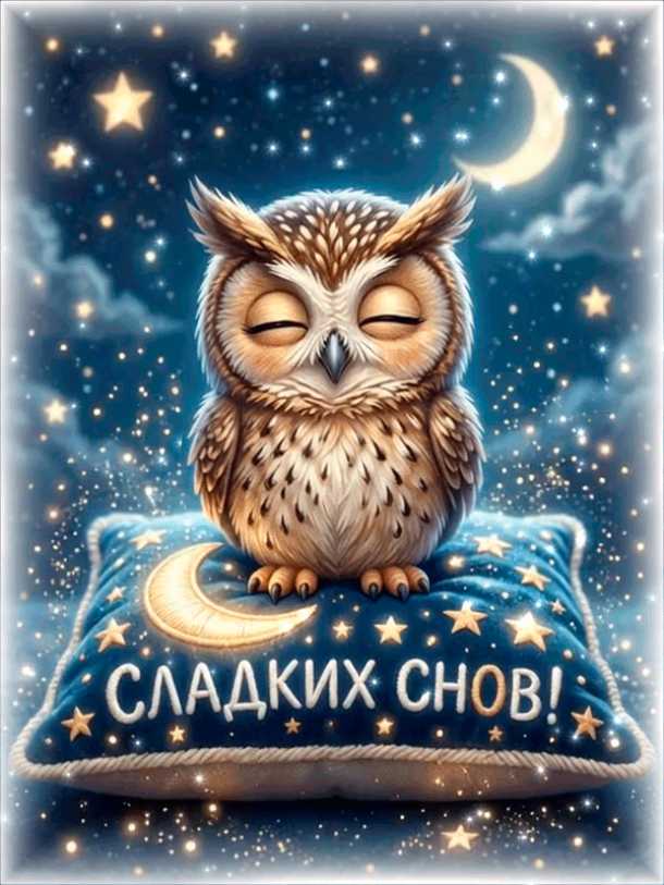 СЛАДКИХ СНОВ !
