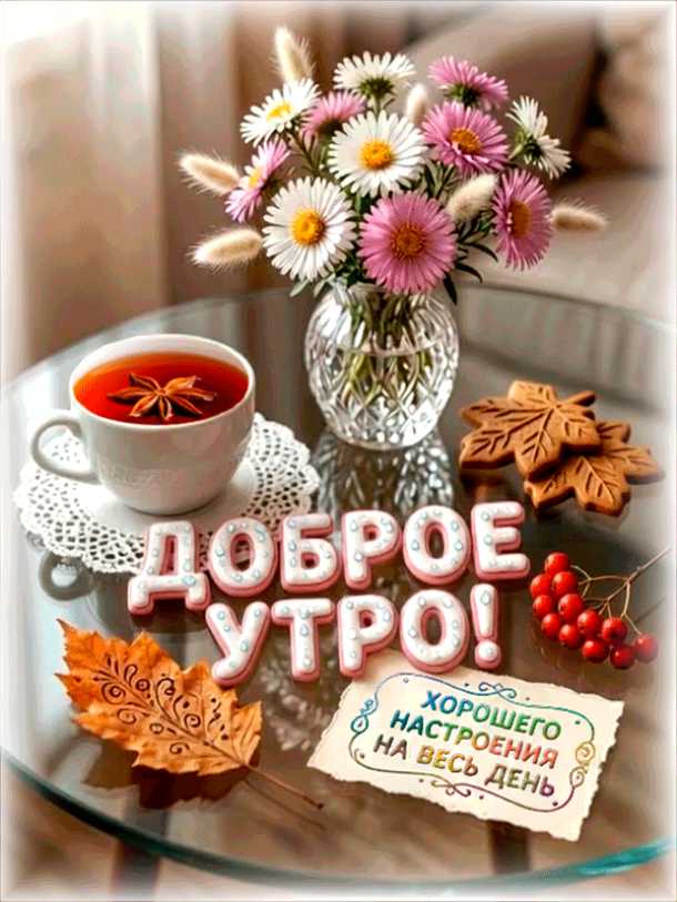 Гиф доброе утро !