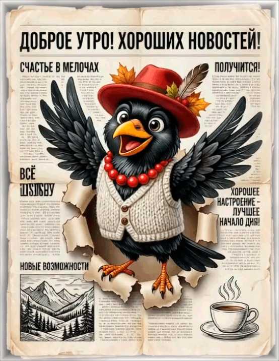 Анимация доброе утро !