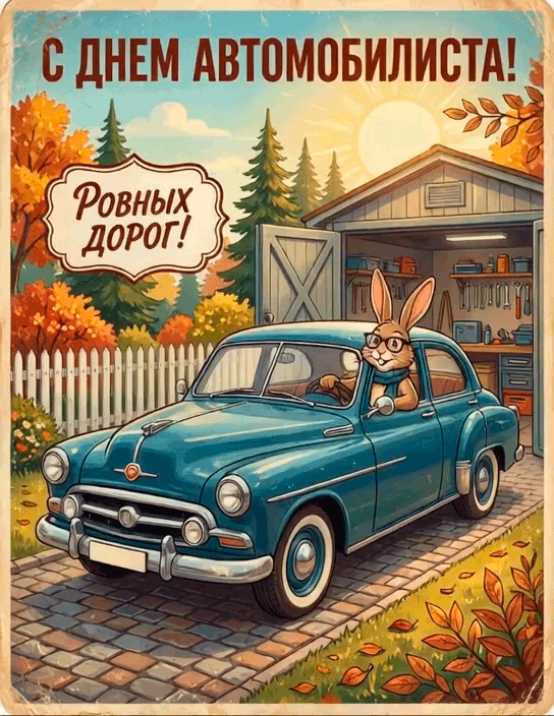 С ДНЕМ АВТОМОБИЛИСТА !
