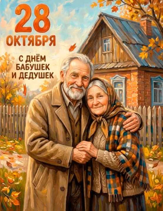 28 ОКТЯБРЯ С ДНЕМ БАБУШЕК И ДЕДУШЕК !