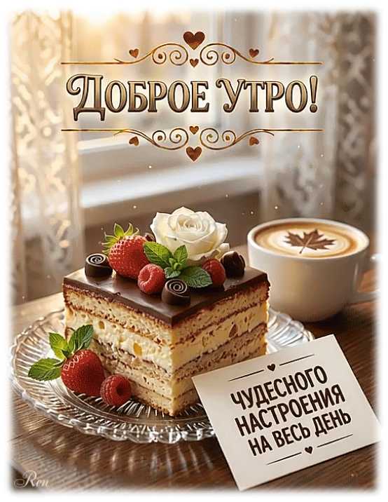 Доброе Утро Анимационная картинка