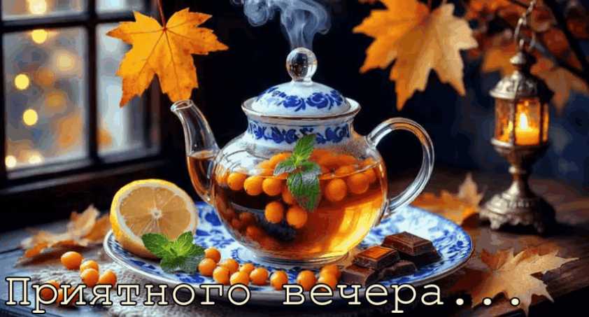 Доброго Вечера ! Анимационная открытка